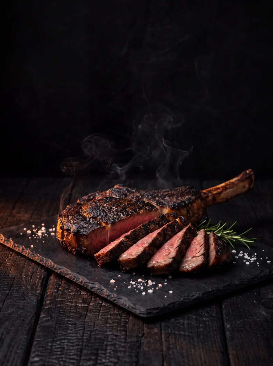 Tomahawk a la brasa